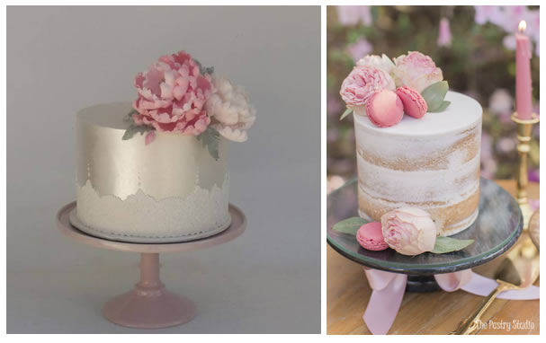 the love for naked cakes and single-tier cakes continue